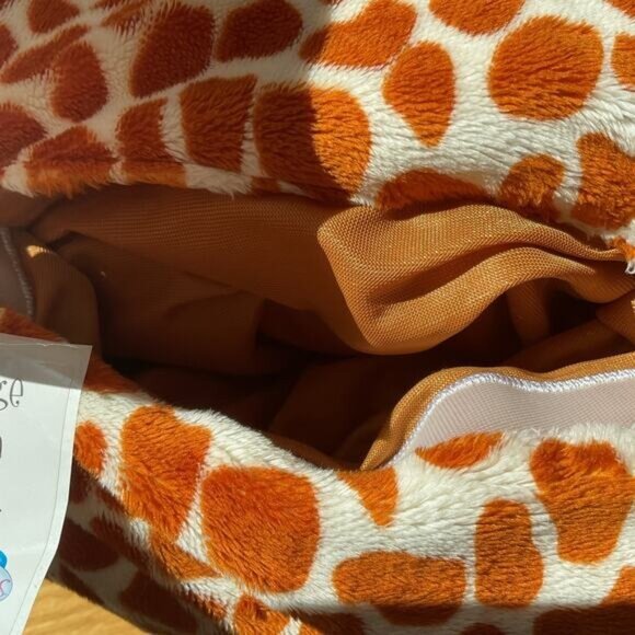 Sky Giraffe Stuffins Plush Pillow & Stuffed Animal Combo 21" Zippered Storage - Picture 9 of 13